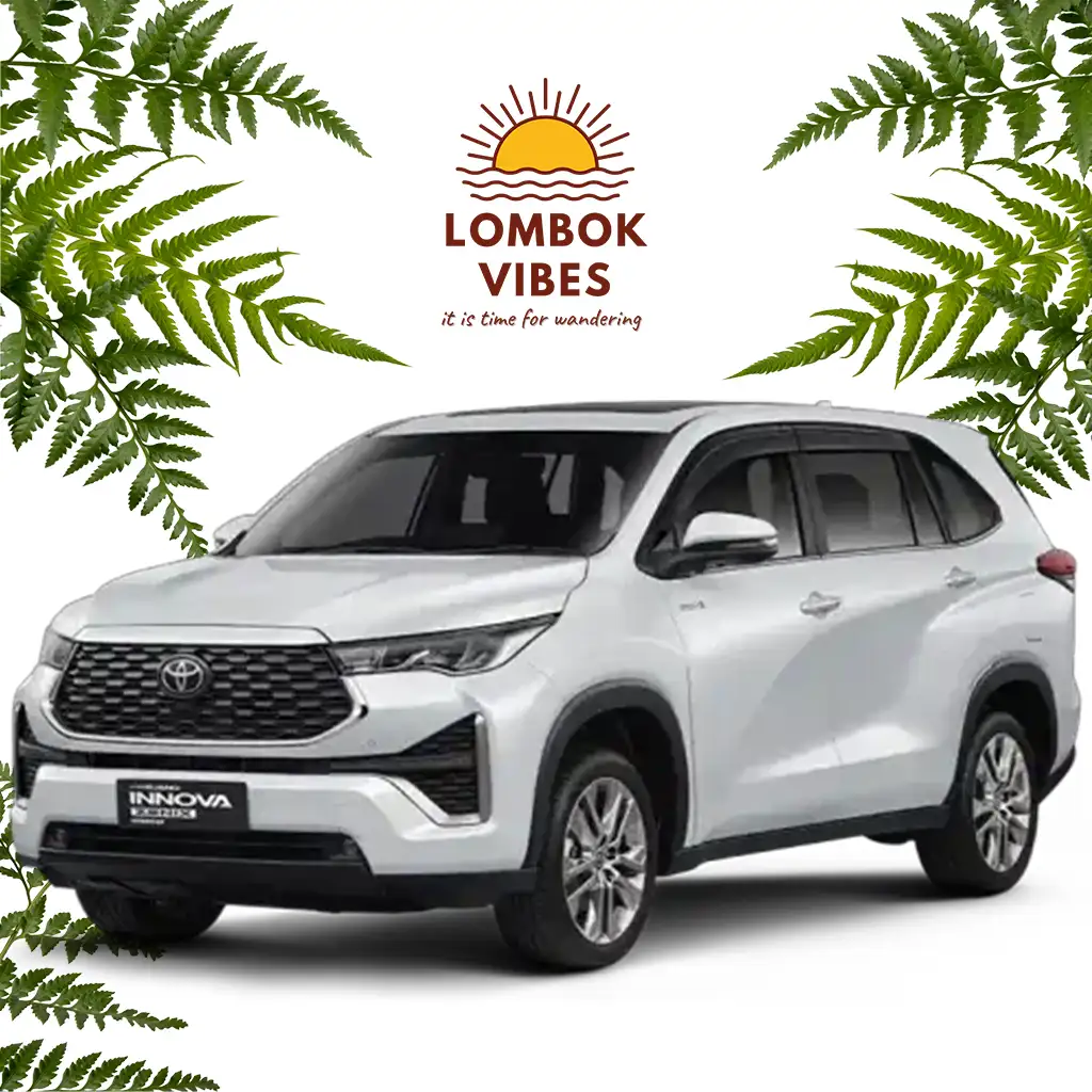 Toyota Innova Zenix Rental Car Senggigi 7 people