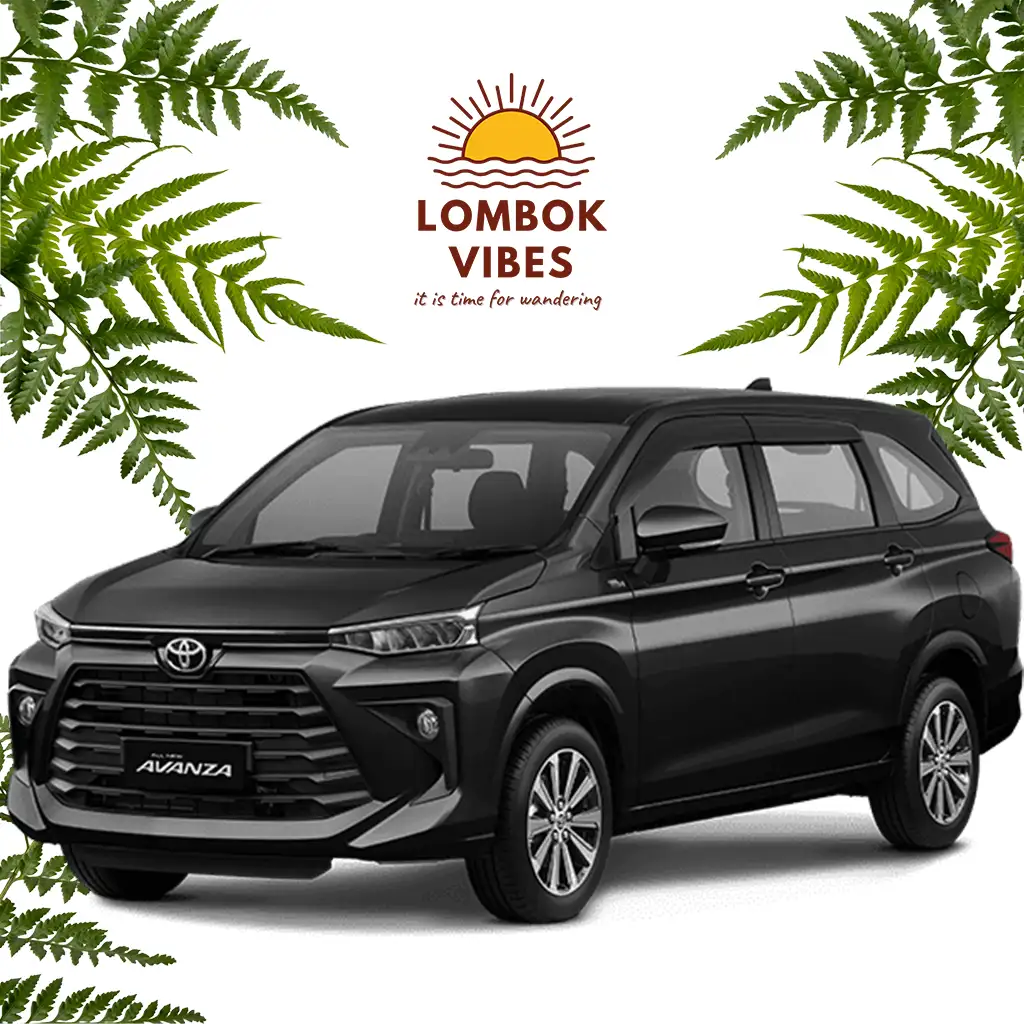 Toyota New Avanza matic car rental in senggigi