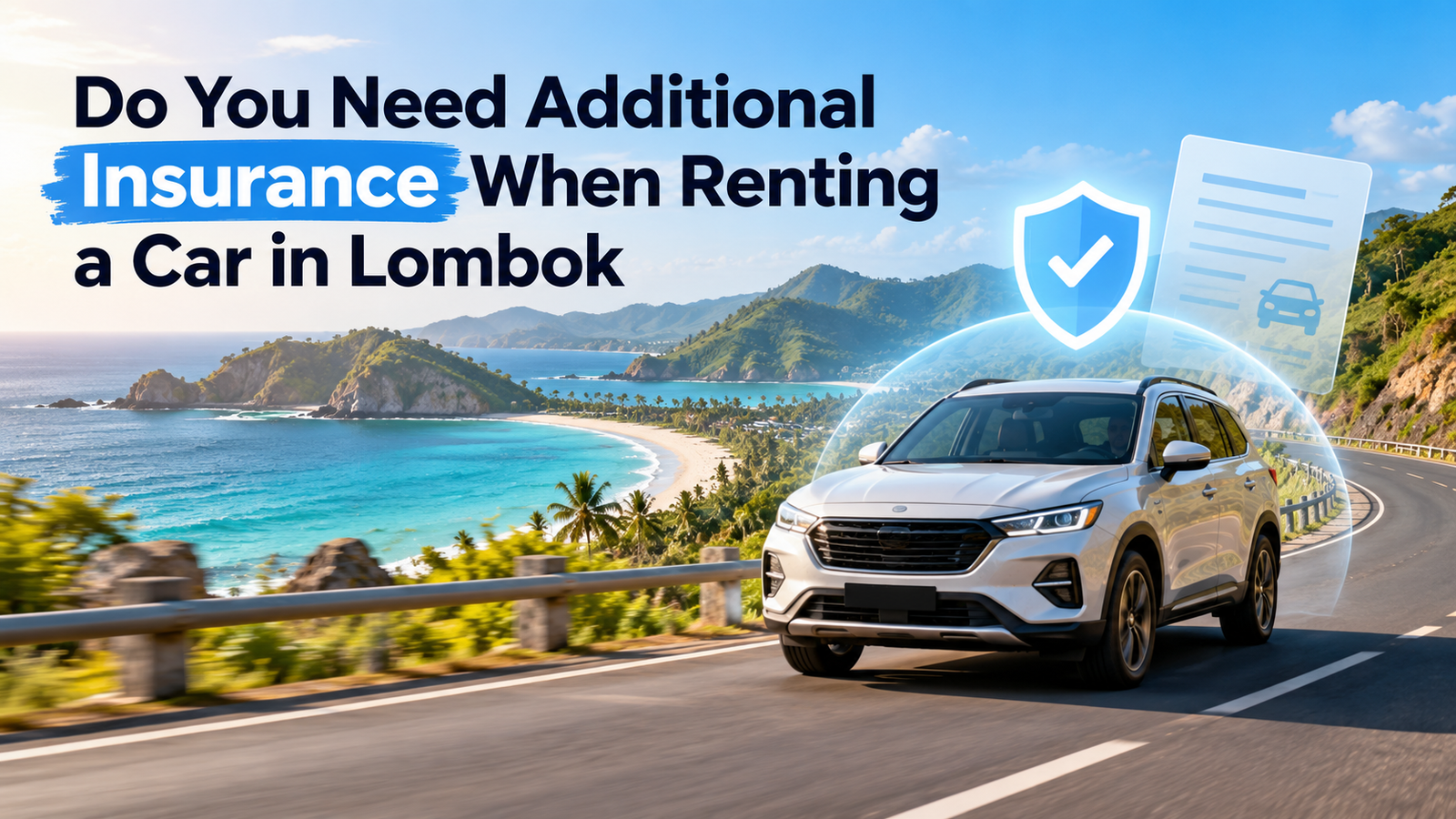 Car Rental Lombok Self Drive or With Driver | Vibes Lombok Car Rental - Vibes Lombok Car Rental Insurance